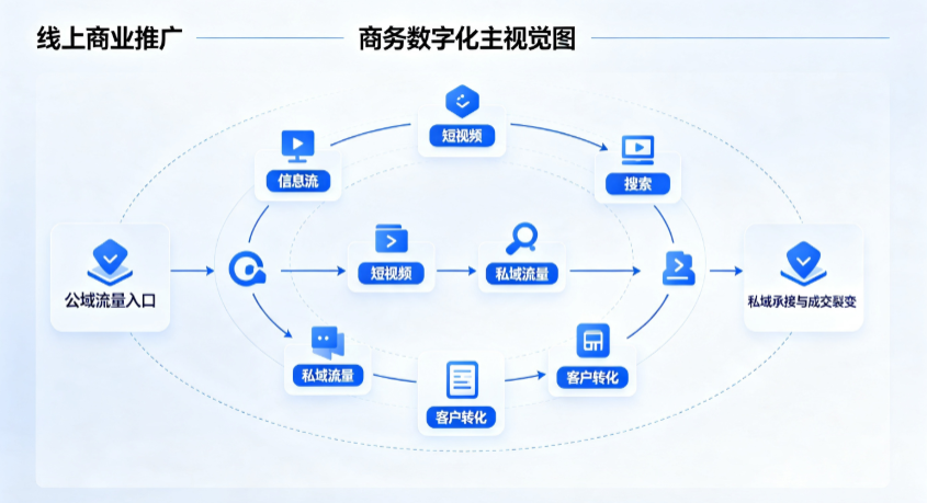 碌曲县线上商业推广怎么做？全域流量闭环搭建与低成本转化实战指南